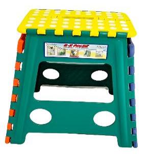 Multicolored Folding Stool